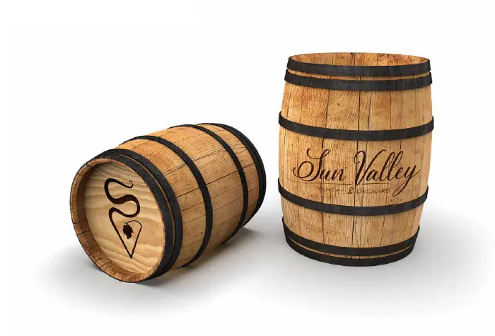 Sun Valley Winery & Orchard - Barrel Design