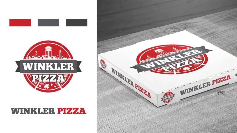 Winkler Pizza // Logo Design & Pizza Box Concept Design