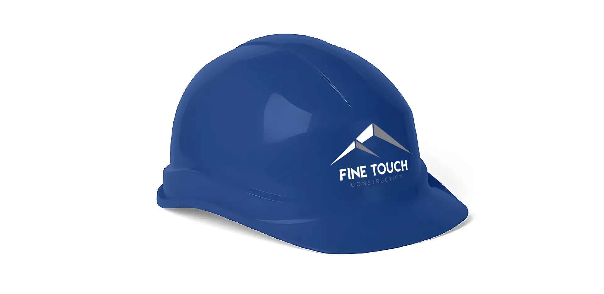 Blue Fine Touch Construction hard hat