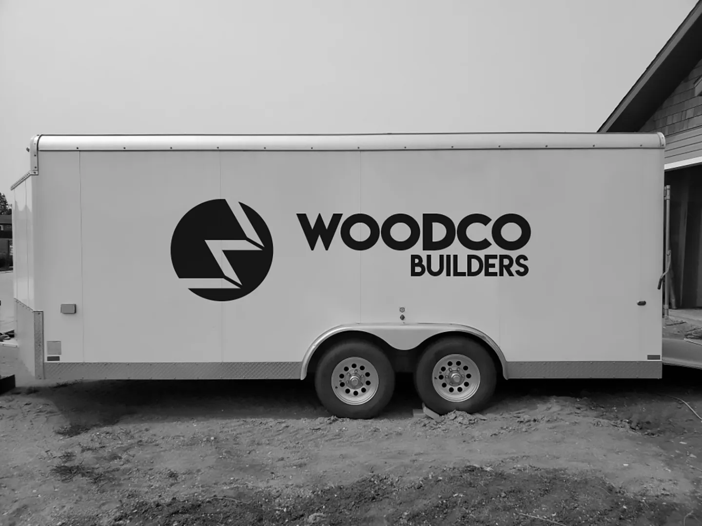 WoodCo Builders - Trailer Decal