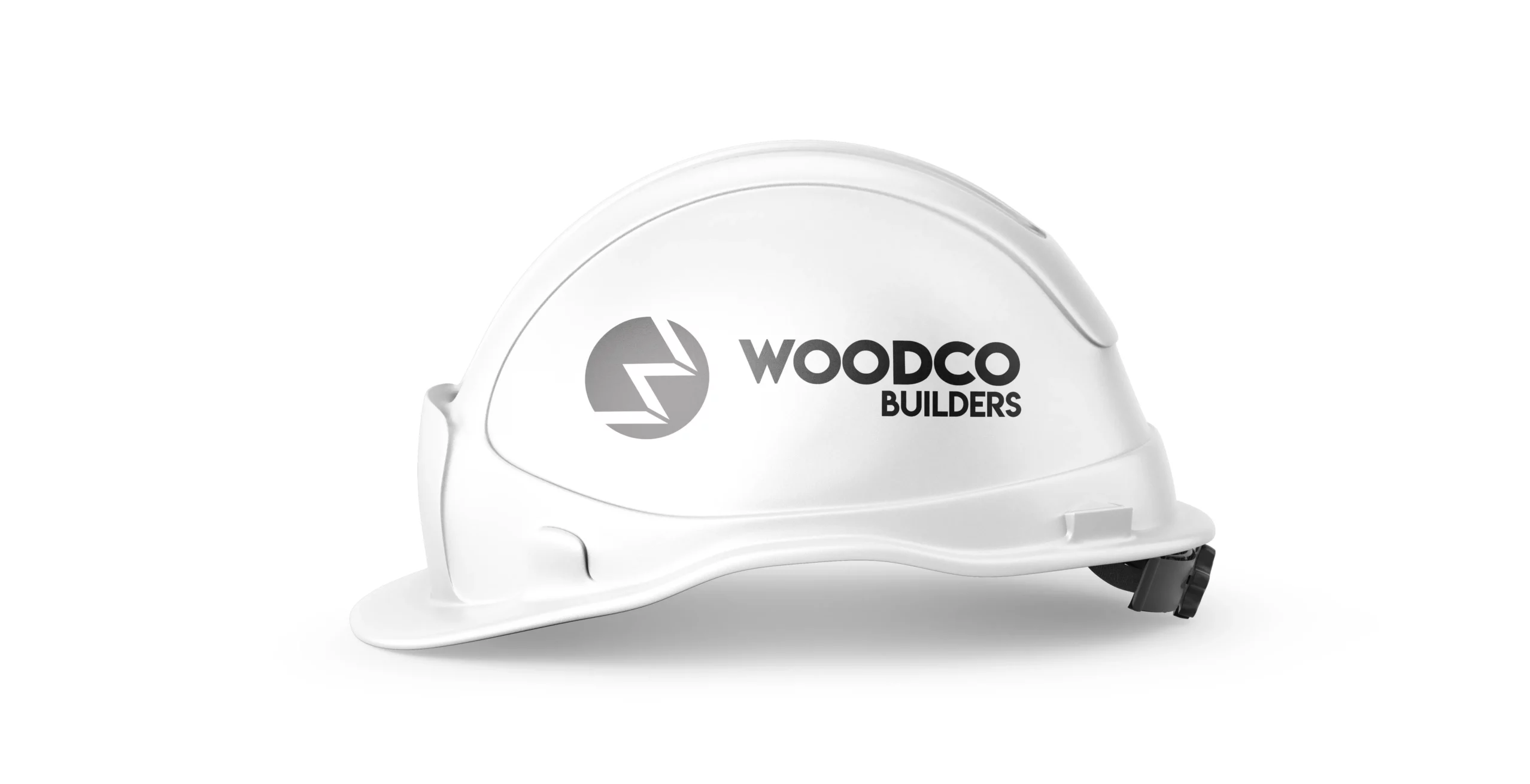WoodCo Builders - Hardhat Decals