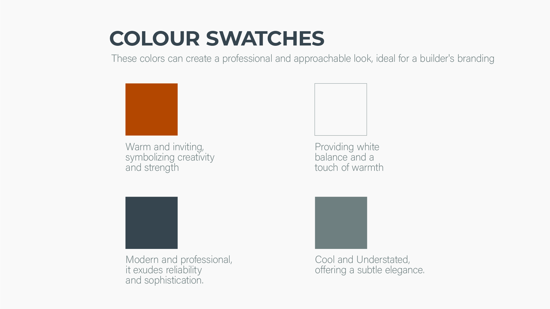 Skylight Ventures brand colour swatches