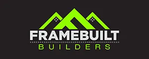 Framebuilt Builders brand identity and signage by Profuzion Studio