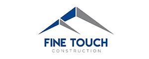 Finetouch Construction logo and brand identity by Profuzion Studio